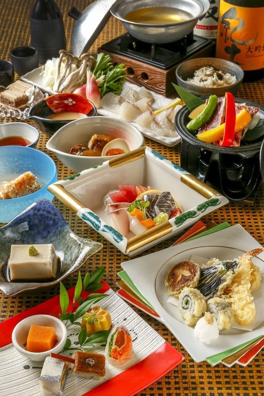 懐石コース『花鳥風月 ～かちょうふうげつ～』（4,500円 (税込)）