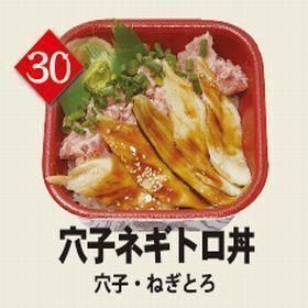 ３０穴子ネギトロ丼