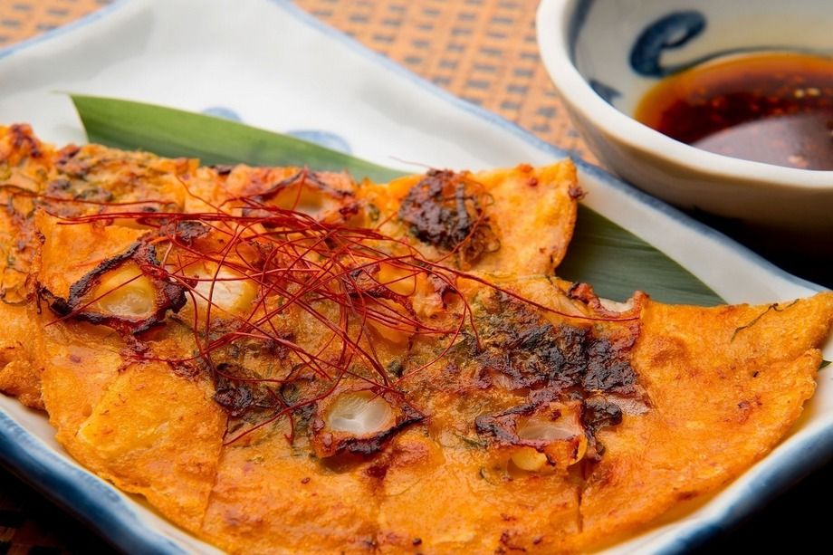 鮹と長芋のチヂミ（690円）