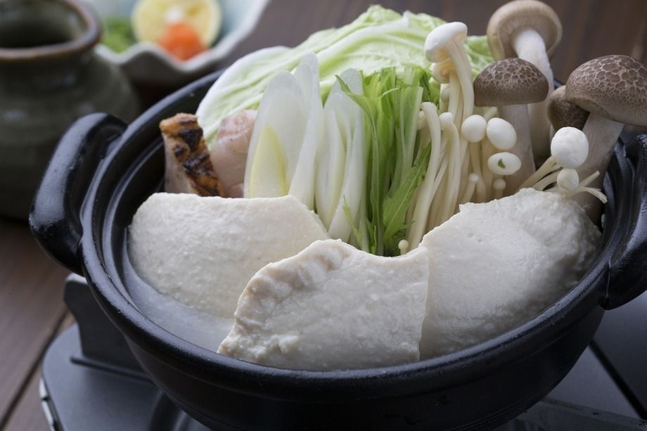 手造り豆福の湯豆福（590円）