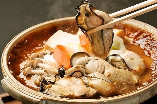 牡蠣の土手小鍋（980円）