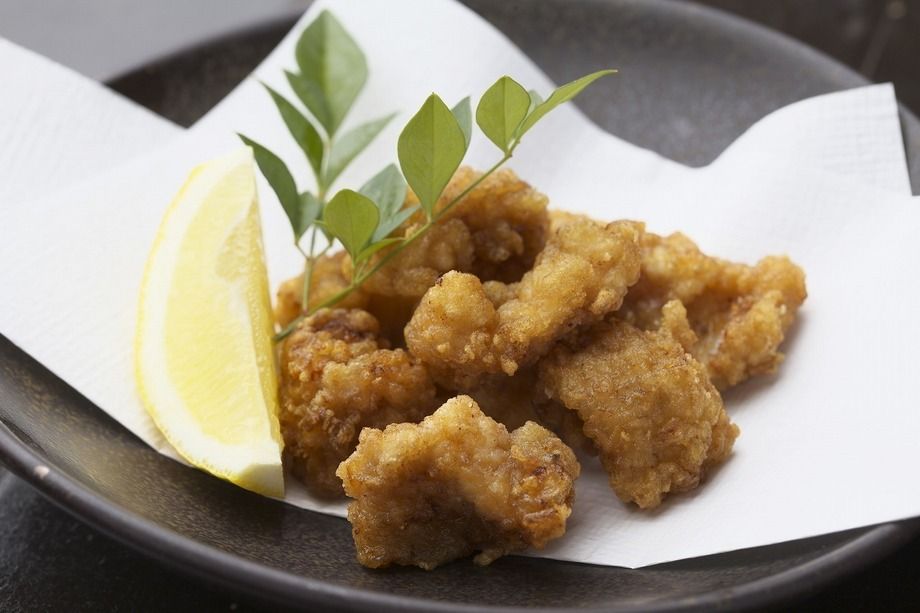 しま腸の唐揚げ（600円）