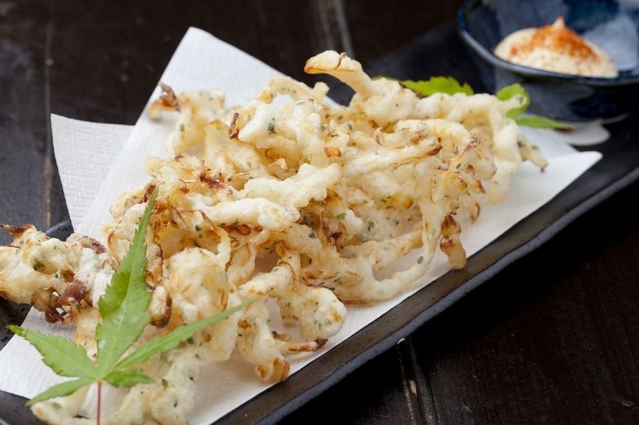 さきいか磯辺フリット 一味マヨネーズ（450円）