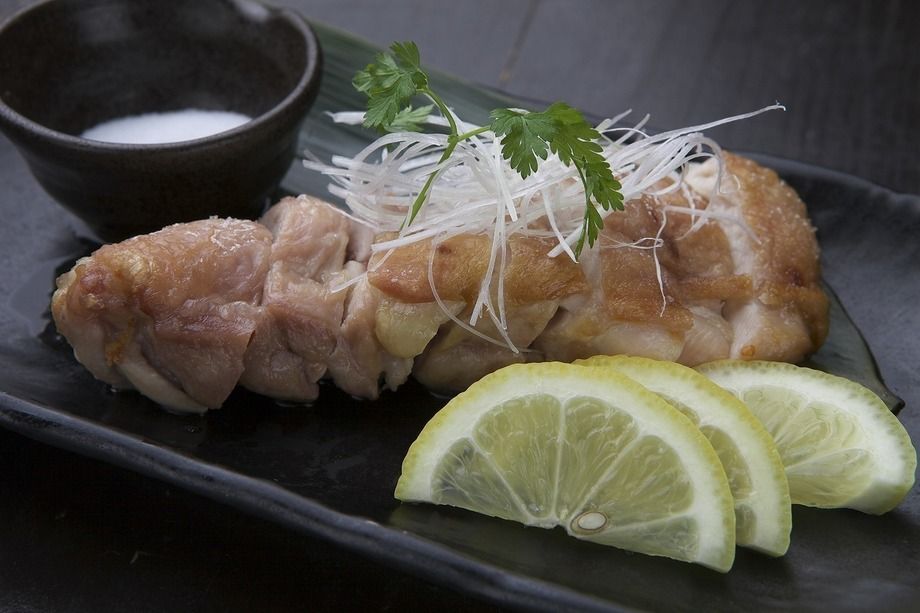 紀州梅鶏の塩焼き（680円）