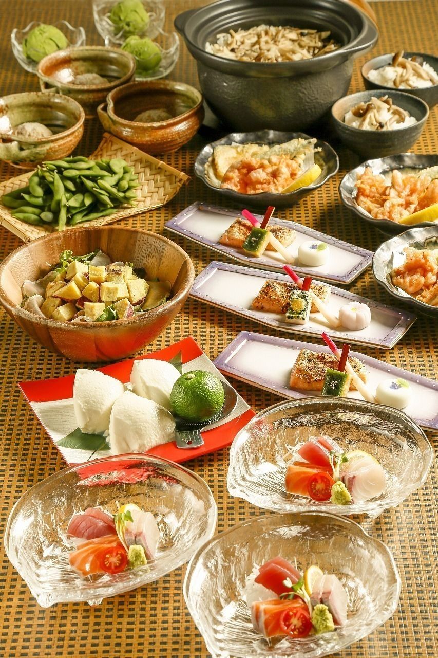 飲み放題付き宴会プラン『晩酌の秋 ～ばんしゃくのあき～』（4,800円 (税込)）