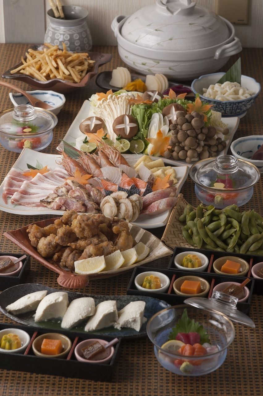 選べる大鍋コース『酒楽 ～しゅらく～』（3,580円 (税込)）