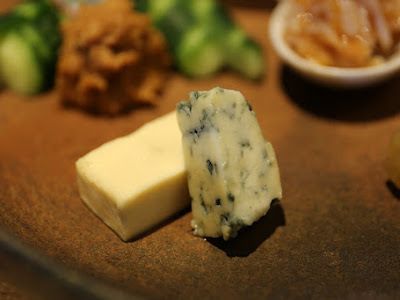 チーズのみそ漬け(クリームチーズ、ブルーチーズ)