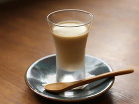 自家製 ほうじ茶 みそプリン