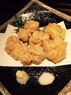 期間限定 白子の天ぷら