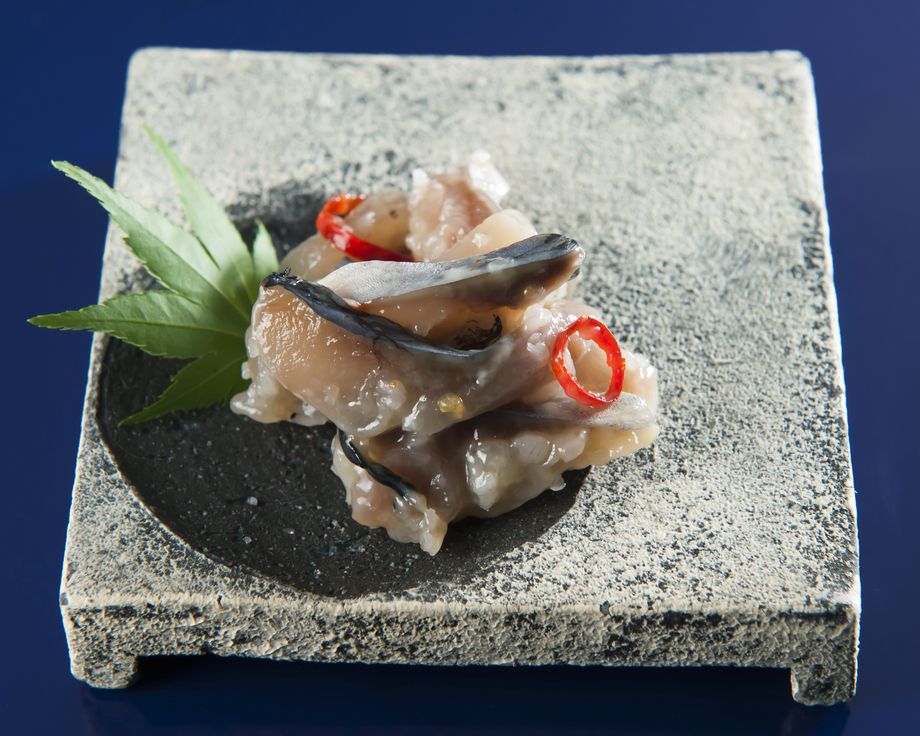 生にしんの切り込み