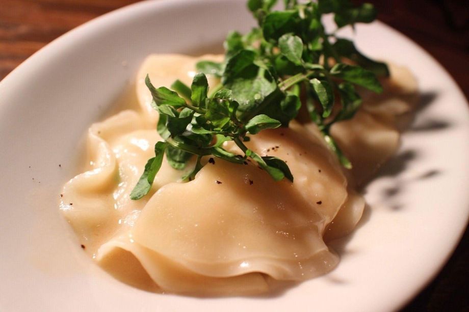 海老とクレソンのビストロギョウザ