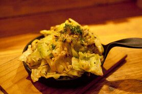 熱々☆アンチョビキャベツ