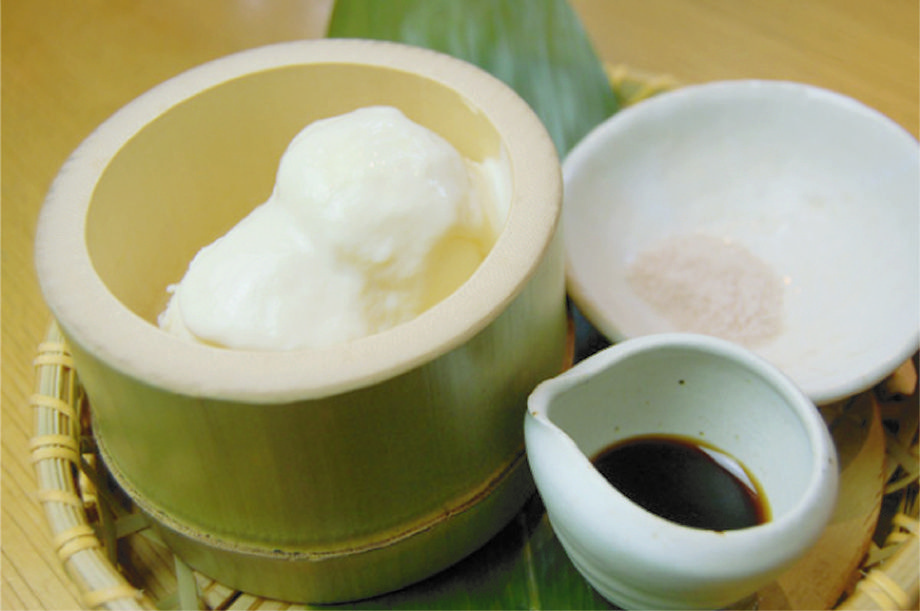 豆腐のジェラート（400円）