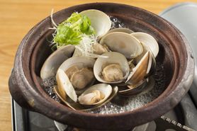 三重 桑名産 蛤の蒸し焼き