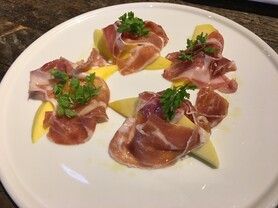 生ハムと季節もん