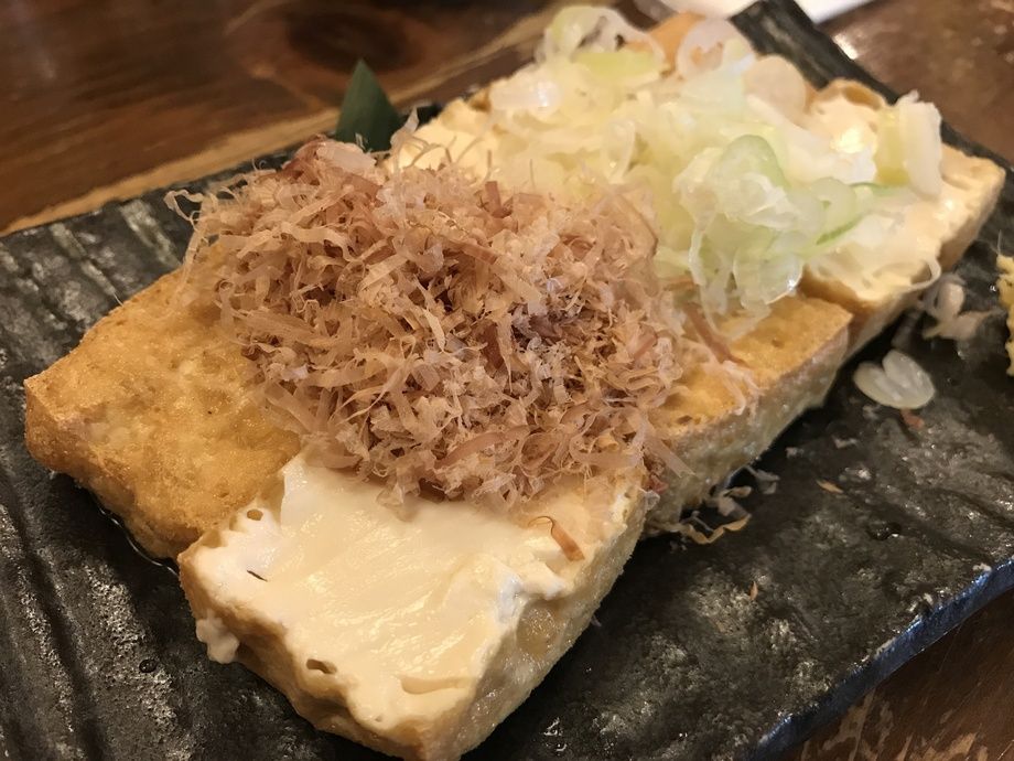 揚げたて厚揚げ