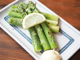 アスパラ焼き