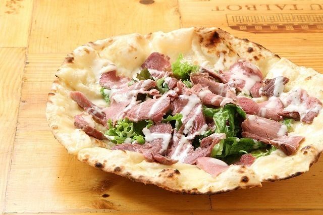 【人気No.3】　ローストビーフの肉Pizza（1000）