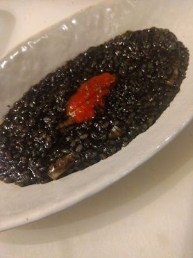 イカスミのリゾット