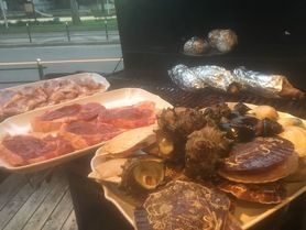 肉と海鮮BBQコース　5000円（飲み放題付き）6000円→5000円