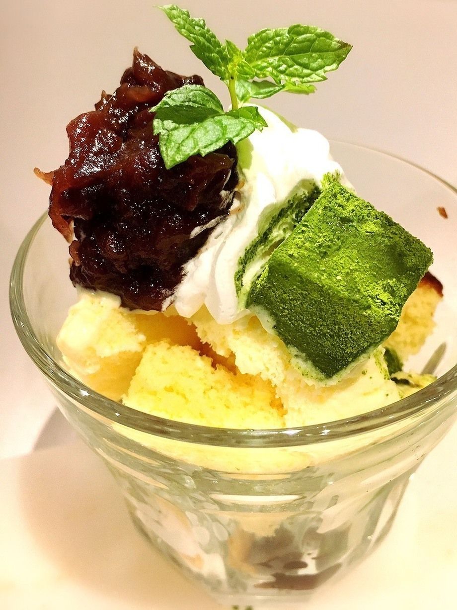 和風オリジナルパフェ