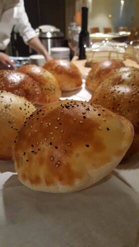 トルコのパン（風船パン）