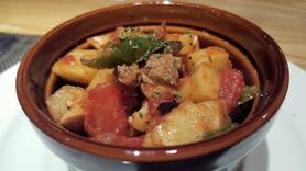 日替わり　ラムと野菜のオーブン焼きセット