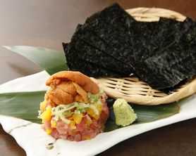 トロたくウニのっけ