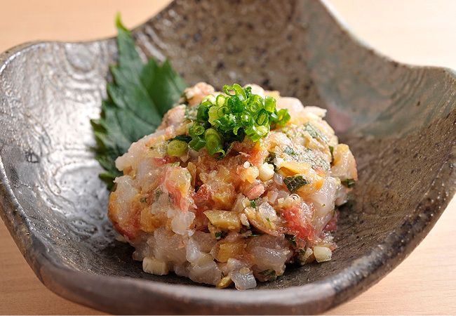 鮮魚のなめろう