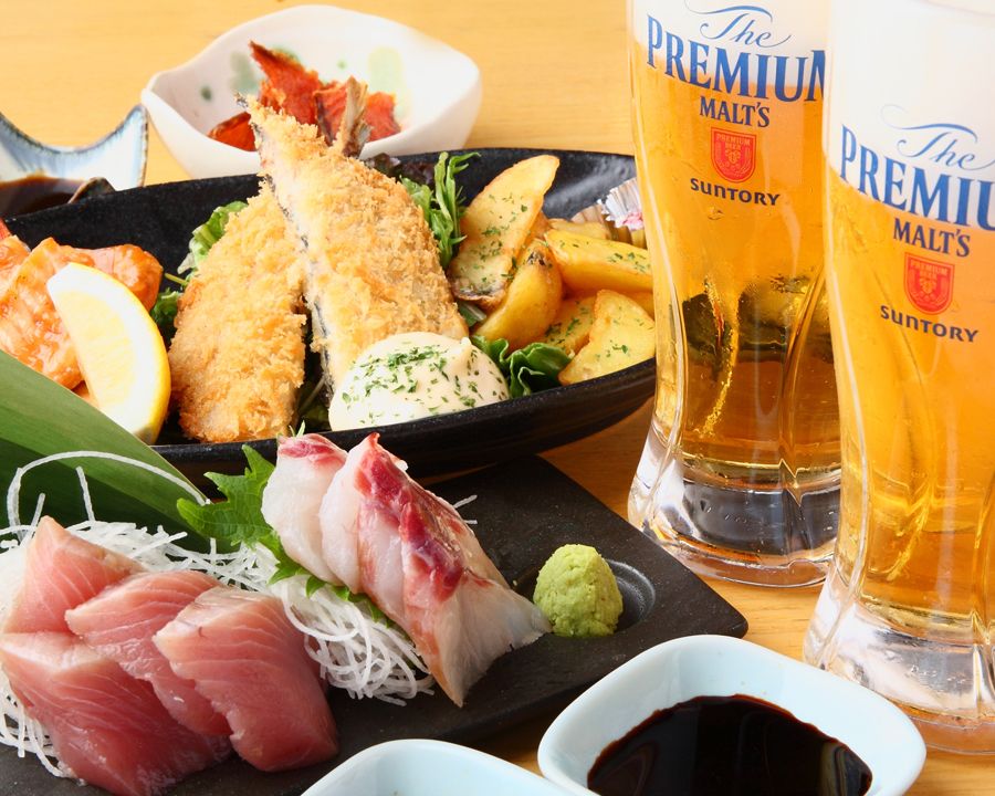 【季節限定】【2h飲み放題付き】ととぽっぽ3500円コース　全７品《夏の宴会・女子会》