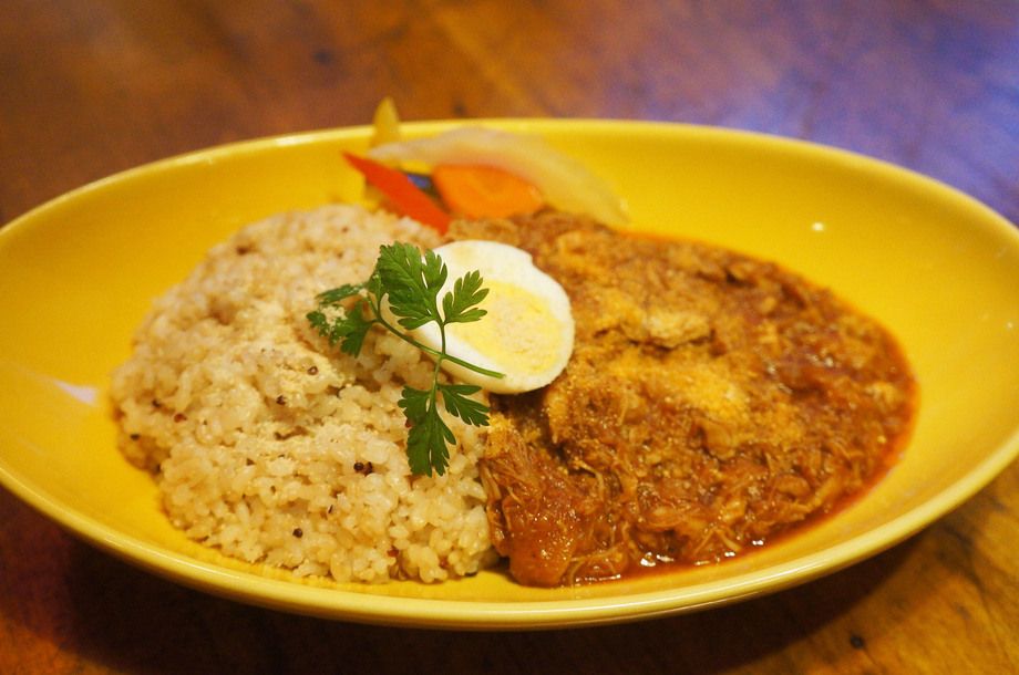 【ランチメニュー】 カリビアンスパイスカレー（TAKE OUT：￥650）