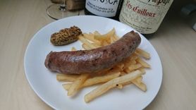 自家製　岩中豚フランクフルトソーセージ