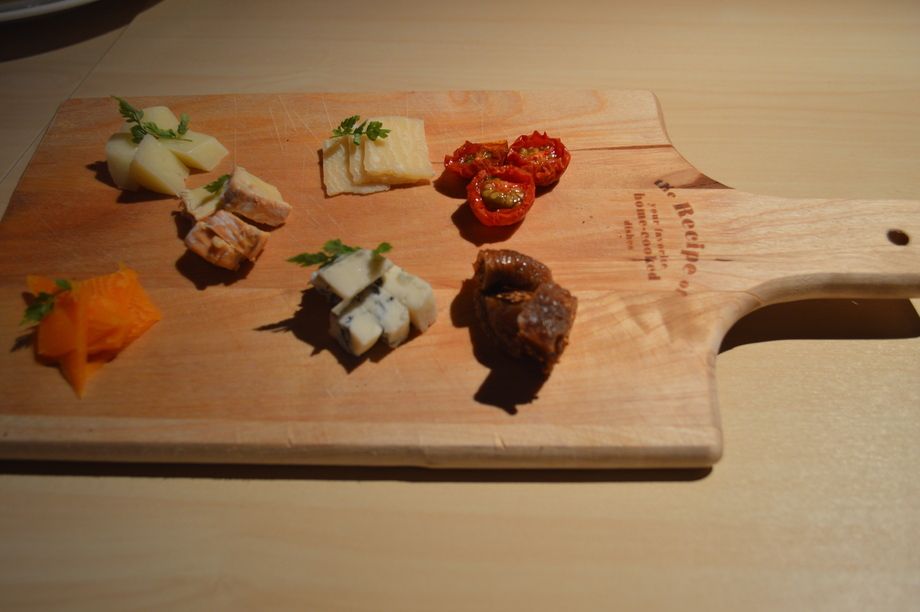 チーズの盛り合わせ