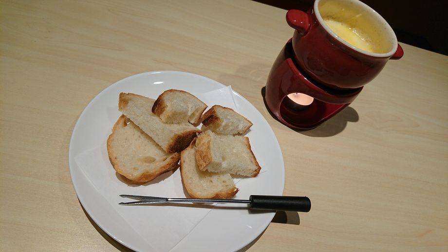 チーズフォンデュ