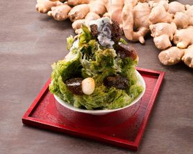 生姜抹茶金時かき氷