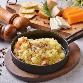 ハイジのスキレットチーズリゾット