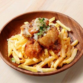 フィッシュ＆チップス～自家製ドレッシングマスタード風味～