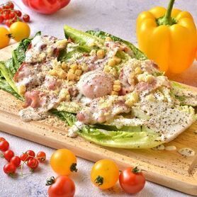 焼きロメイン チーズサラダ