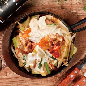 美豚キムチーズフォンデュ