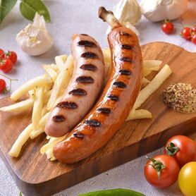 骨付きグリルソーセージ