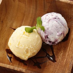 【DESSERT】季節の2種ジェラート