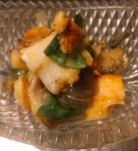 焼きエゾイシカゲ貝のぬた  