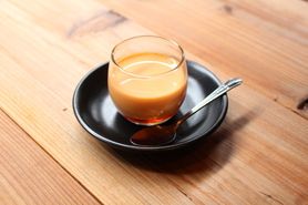 濃厚 大人のプリン　～辛口日本酒をかけて～