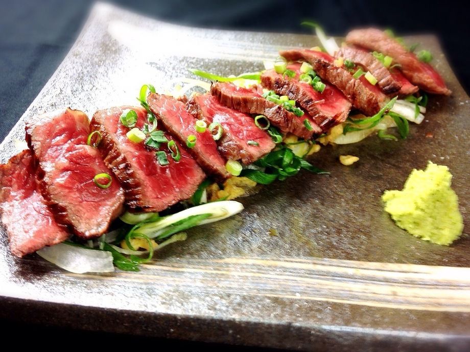 国産牛イチボのタタキ（1180）