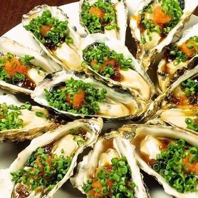 生カキ　ポン酢ジュレともみじおろし