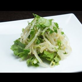 パクチーともやしのナムル