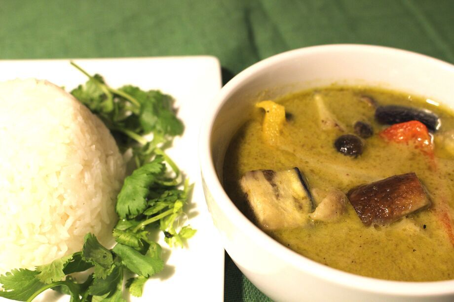 グリーンカレーランチ
