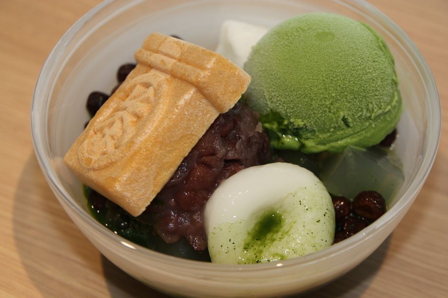 宇治抹茶あんみつ（900）