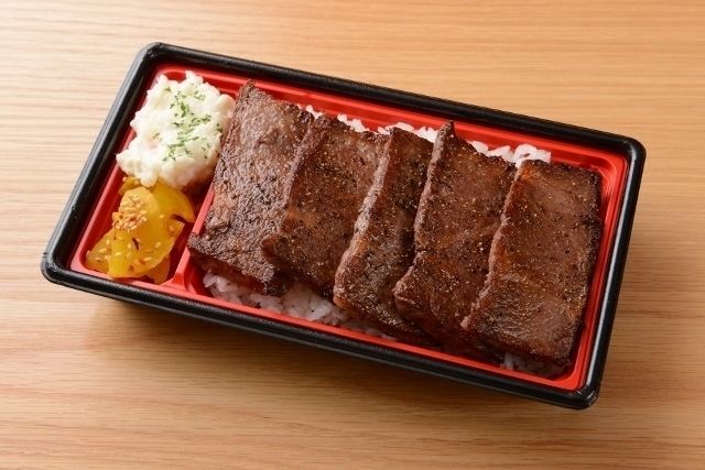 神戸牛極みカルビ弁当（お持ち帰り商品ですが店内飲食も可能です）