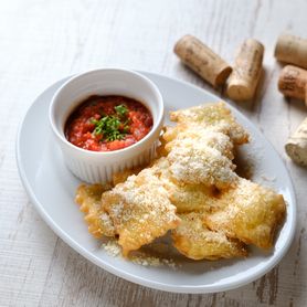 おつまみラビオリフライ